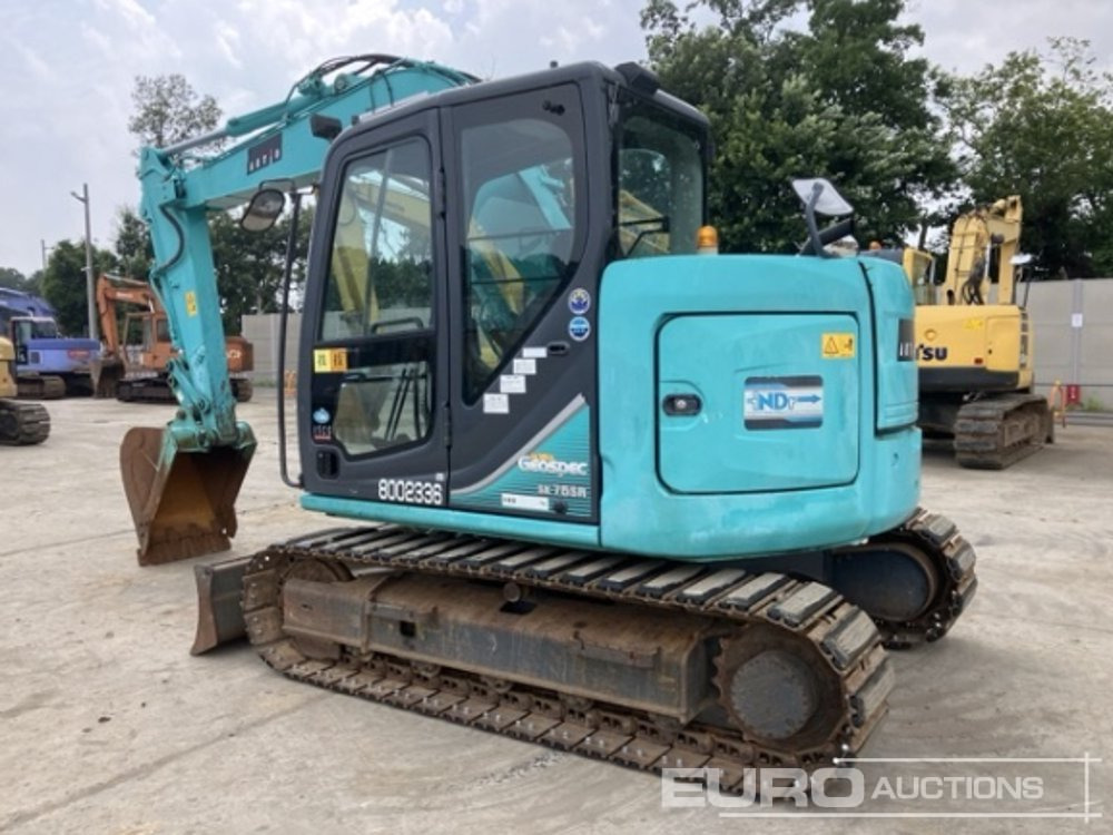 2014 Kobelco SK75SR-3 - Mini excavator: picture 3 2014 Kobelco SK75SR-3 - Mini excavator: picture 3