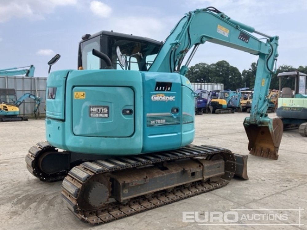 2014 Kobelco SK75SR-3 - Mini excavator: picture 5 2014 Kobelco SK75SR-3 - Mini excavator: picture 5