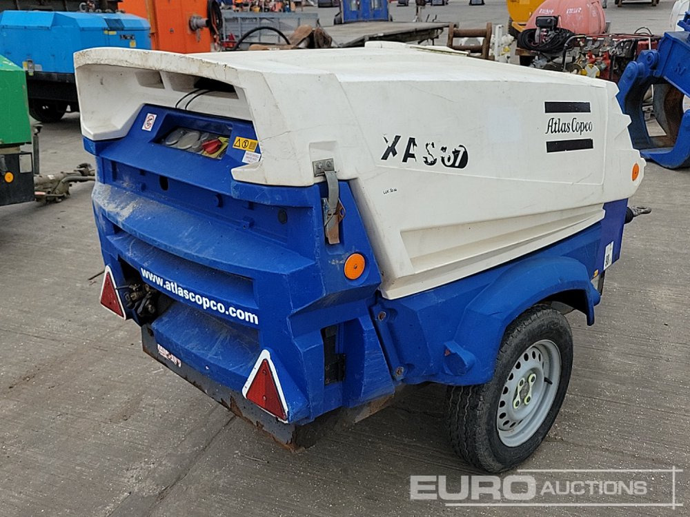 2015 Atlas Copco XAS67KD - Air compressor: picture 5 2015 Atlas Copco XAS67KD - Air compressor: picture 5