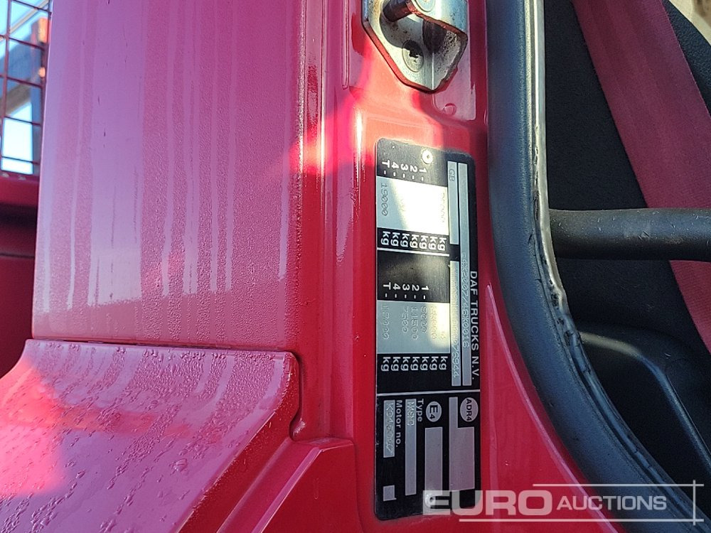 Dropside/ Flatbed truck 2015 DAF CF290: picture 49