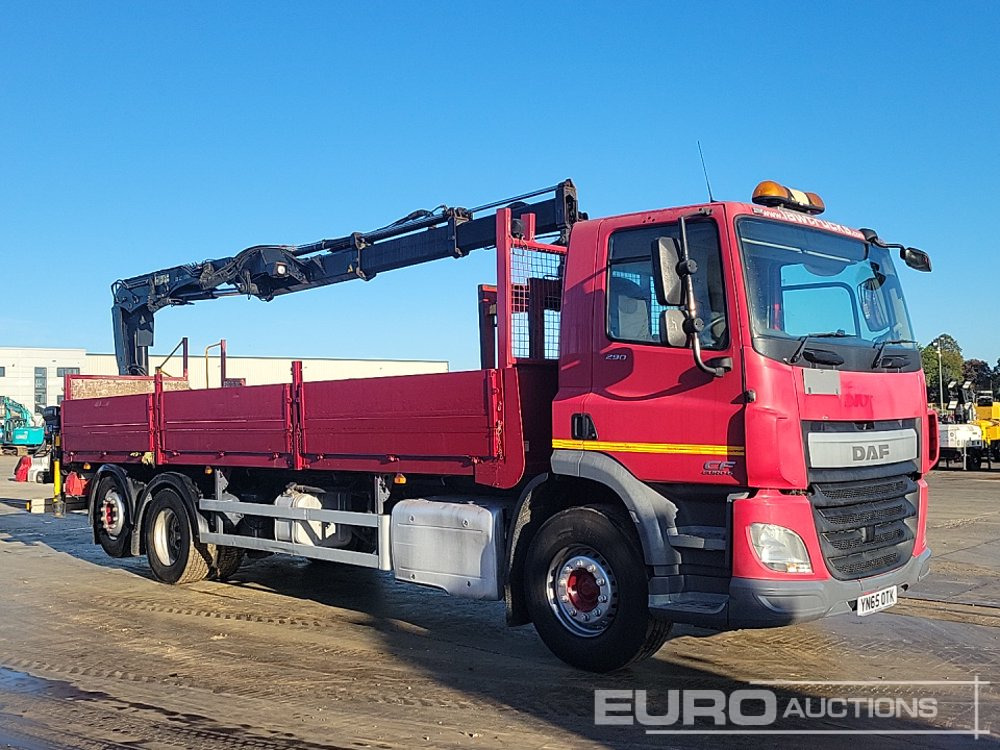 Dropside/ Flatbed truck 2015 DAF CF290: picture 7