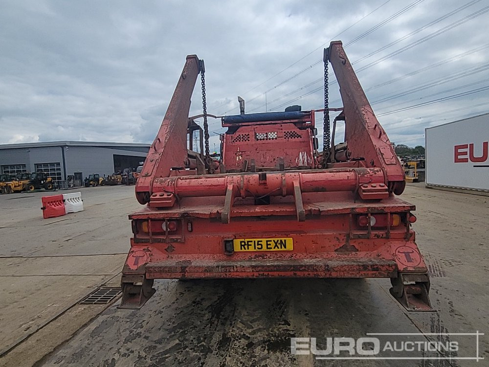 2015 DAF LF220 - Skip loader truck: picture 4 2015 DAF LF220 - Skip loader truck: picture 4