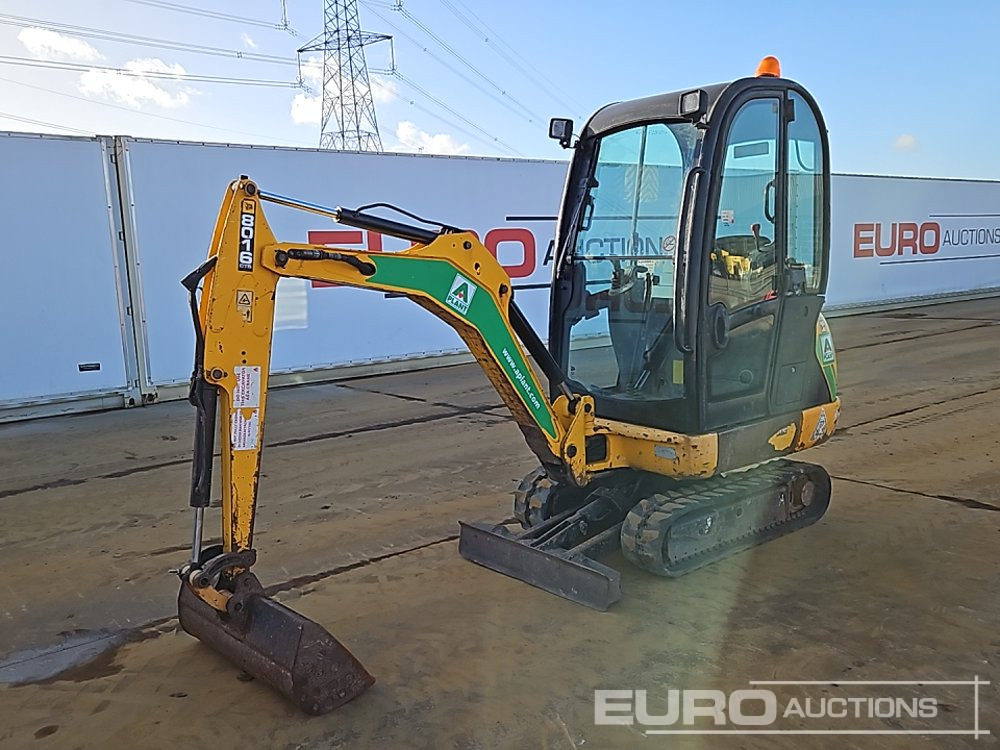 2015 JCB 8016 - Mini excavator: picture 1 2015 JCB 8016 - Mini excavator: picture 1