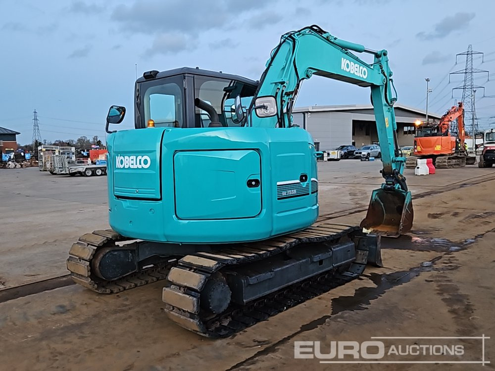 2015 Kobelco SK75SR-3 - Mini excavator: picture 5 2015 Kobelco SK75SR-3 - Mini excavator: picture 5