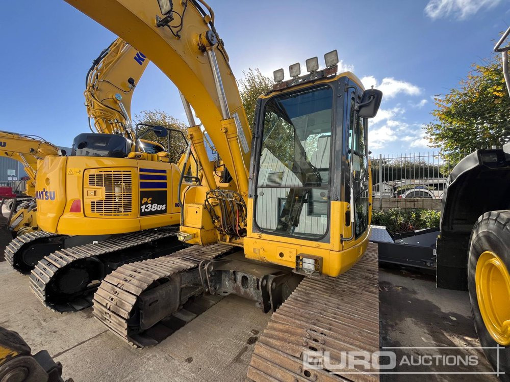 2015 Komatsu PC138US-10 - Crawler excavator: picture 3 2015 Komatsu PC138US-10 - Crawler excavator: picture 3