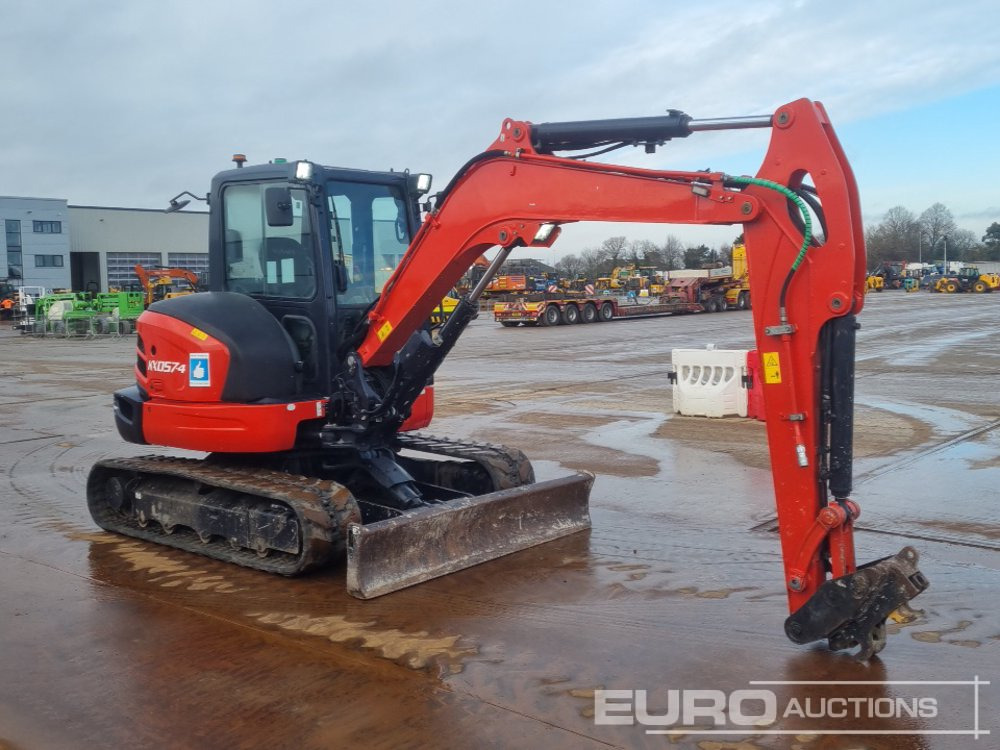 Mini excavator 2015 Kubota KX57-4: picture 7