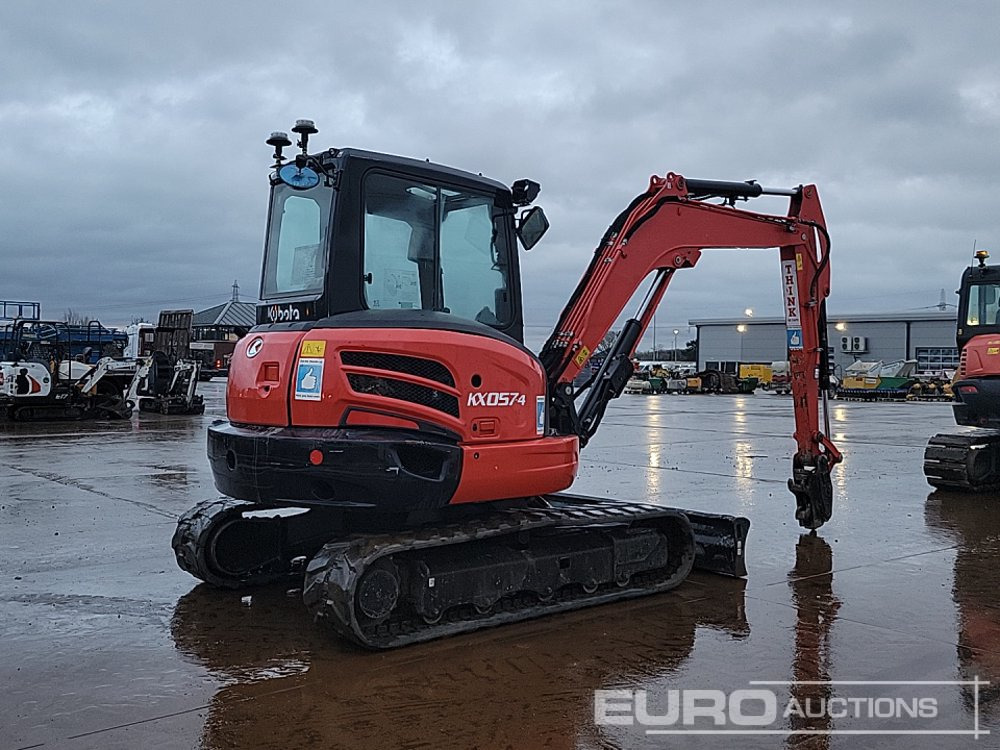 2015 Kubota KX57-4 - Mini excavator: picture 5 2015 Kubota KX57-4 - Mini excavator: picture 5