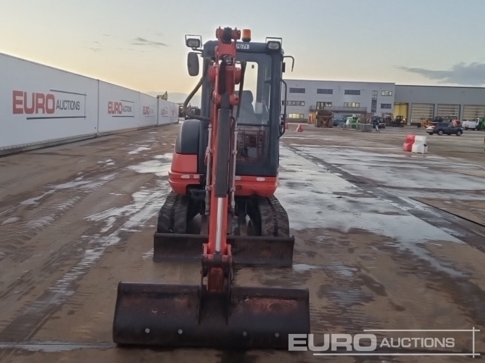 Mini excavator 2015 Kubota KX61-3: picture 8