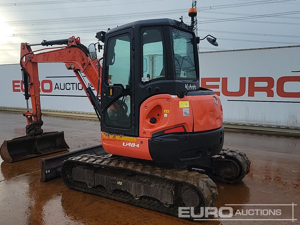 2015 Kubota U48-4 - Mini excavator: picture 3 2015 Kubota U48-4 - Mini excavator: picture 3