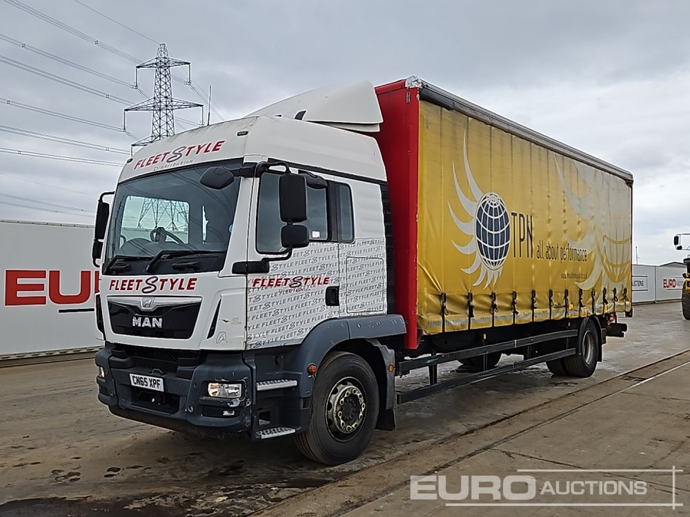 2015 MAN TGM 18.250 - Curtainsider truck: picture 1 2015 MAN TGM 18.250 - Curtainsider truck: picture 1