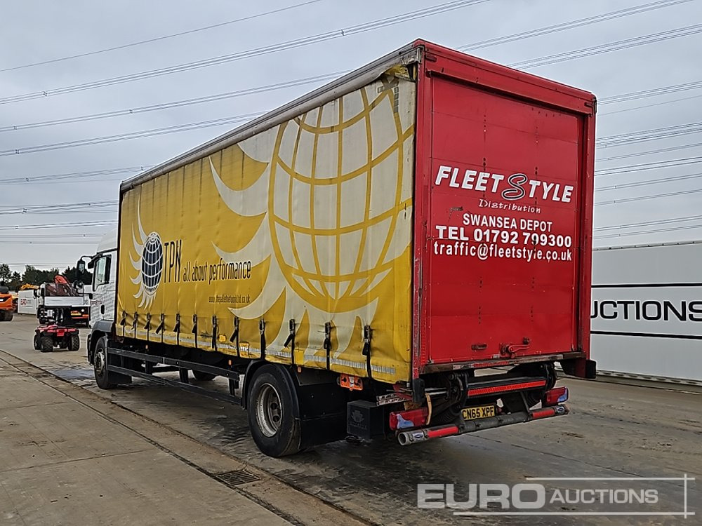 2015 MAN TGM 18.250 - Curtainsider truck: picture 3 2015 MAN TGM 18.250 - Curtainsider truck: picture 3