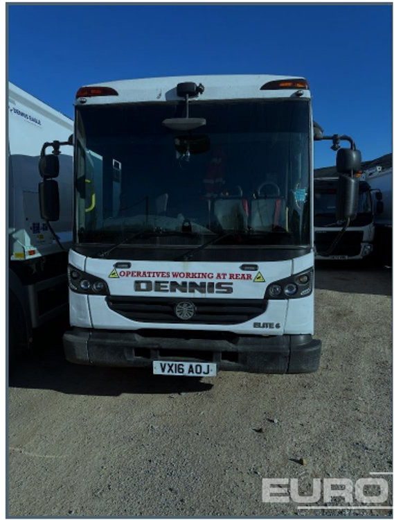 2016 Dennis Elite 6 6x4 Refuse Lorry, Reverse Camera, Automatic Gearbox (Reg. Docs. Available) - Garbage truck: picture 3 2016 Dennis Elite 6 6x4 Refuse Lorry, Reverse Camera, Automatic Gearbox (Reg. Docs. Available) - Garbage truck: picture 3