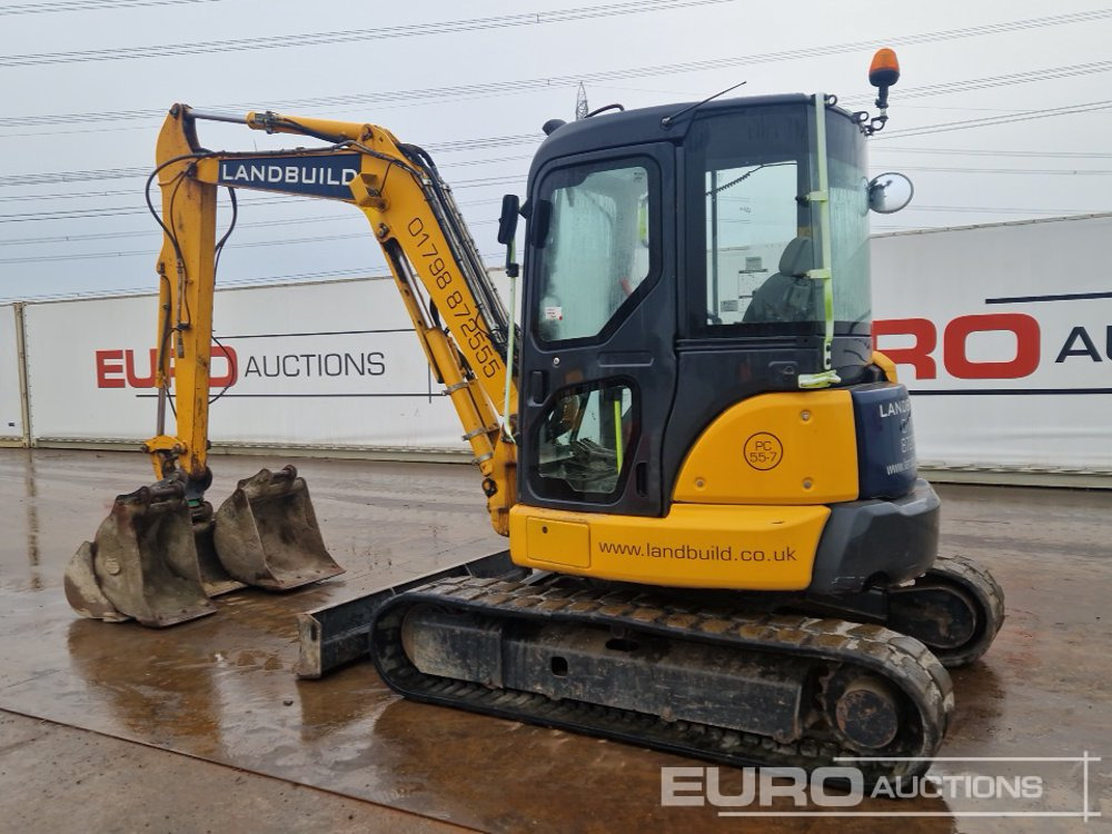 2016 Komatsu PC55MR-3 - Mini excavator: picture 3 2016 Komatsu PC55MR-3 - Mini excavator: picture 3