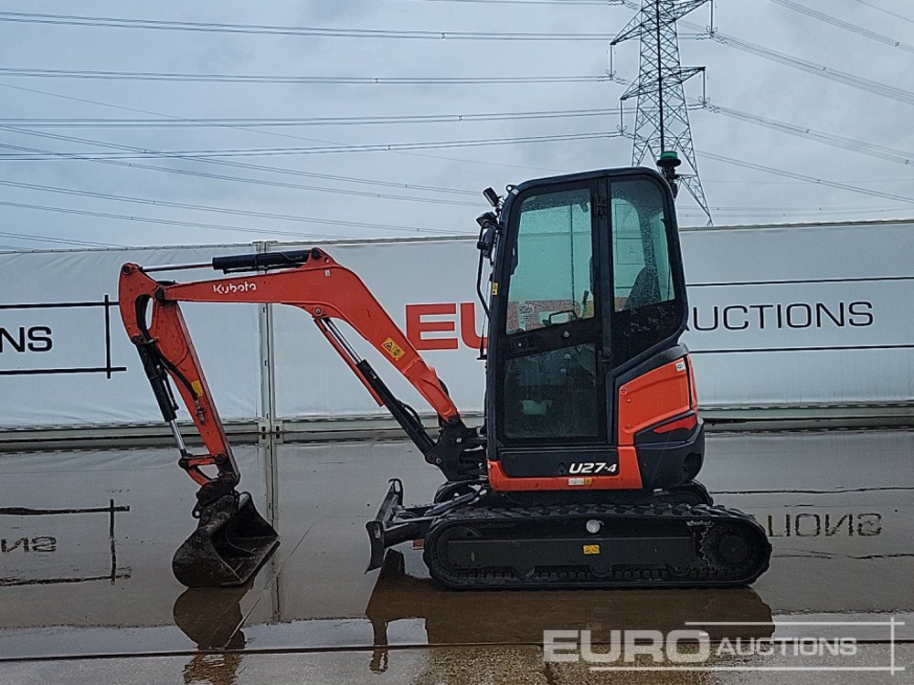 2016 Kubota U27-4 - Mini excavator: picture 2 2016 Kubota U27-4 - Mini excavator: picture 2
