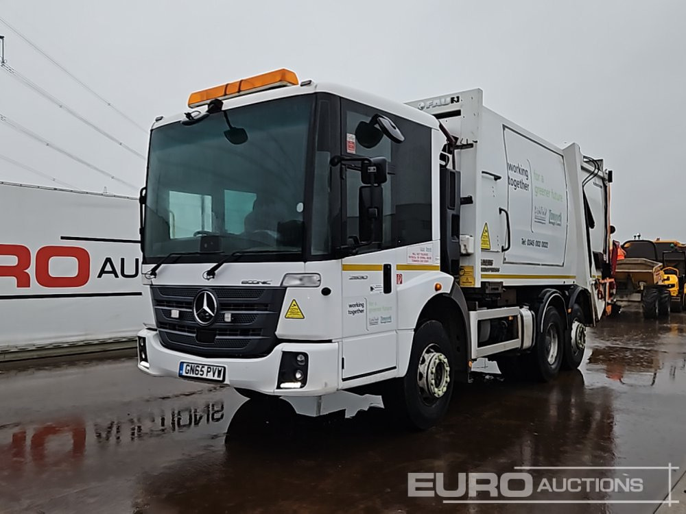 2016 Mercedes 2630 - Garbage truck: picture 1 2016 Mercedes 2630 - Garbage truck: picture 1