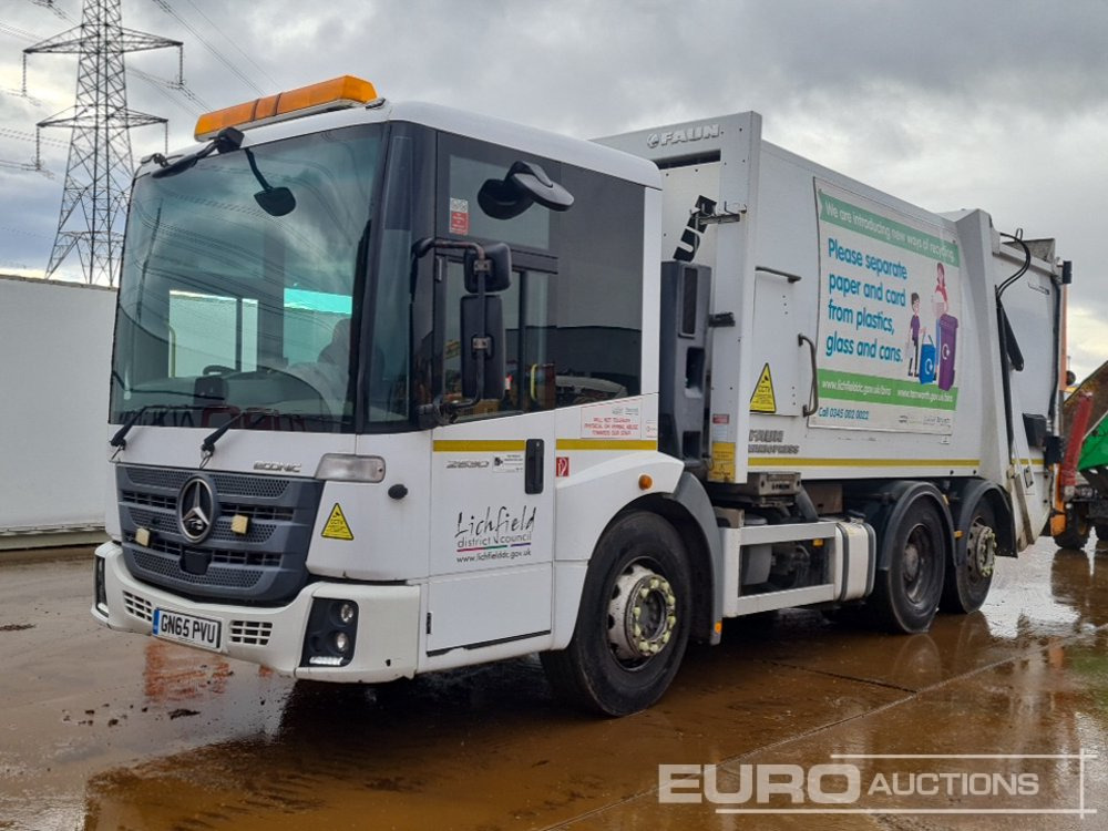 2016 Mercedes Econic 2630 - Garbage truck: picture 1 2016 Mercedes Econic 2630 - Garbage truck: picture 1