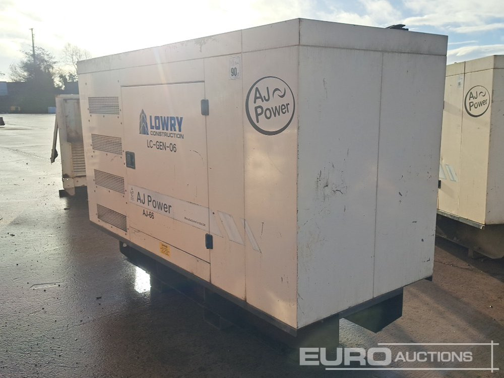 2017 AJ Power 66Kva Diesel Generator, Perkins Engine - Generator set: picture 4 2017 AJ Power 66Kva Diesel Generator, Perkins Engine - Generator set: picture 4