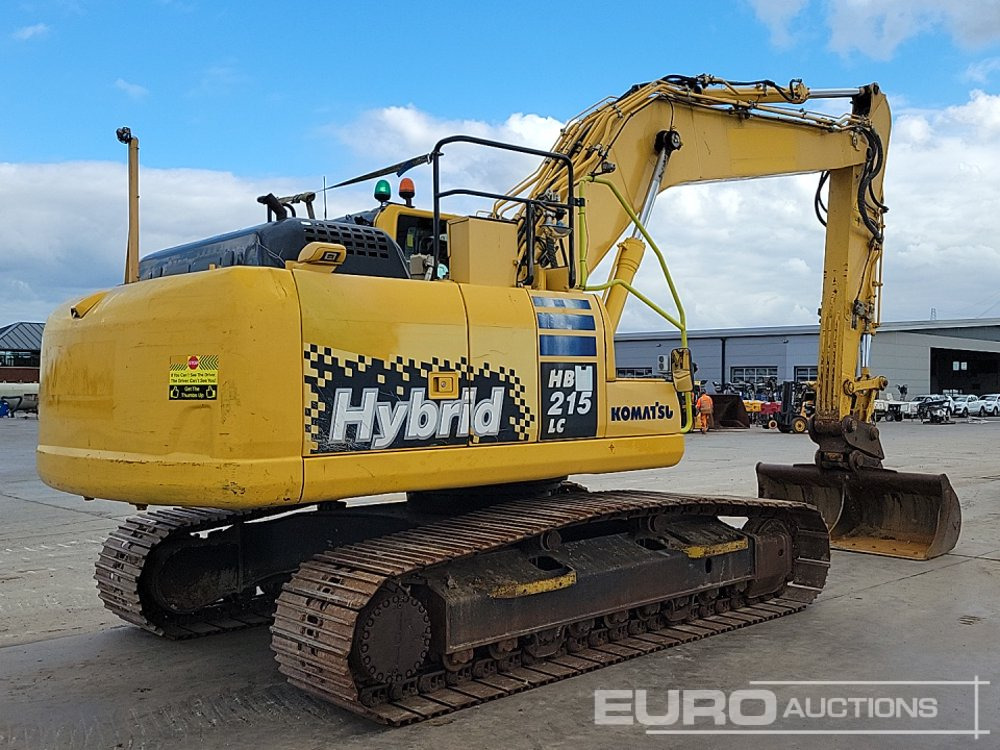 2017 Komatsu HB215LC-2 - Crawler excavator: picture 5 2017 Komatsu HB215LC-2 - Crawler excavator: picture 5