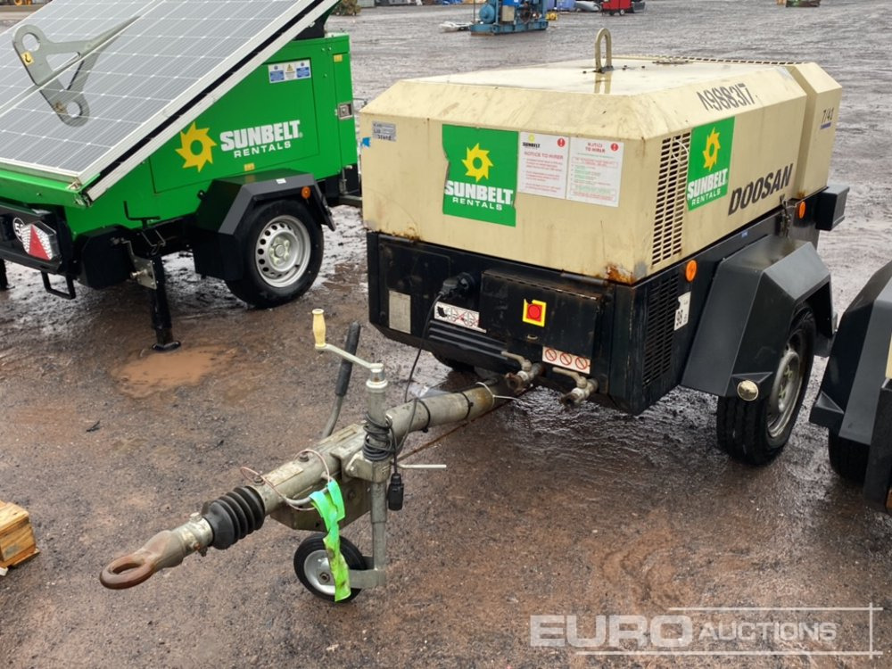 2018 Doosan 741 - Air compressor: picture 1 2018 Doosan 741 - Air compressor: picture 1