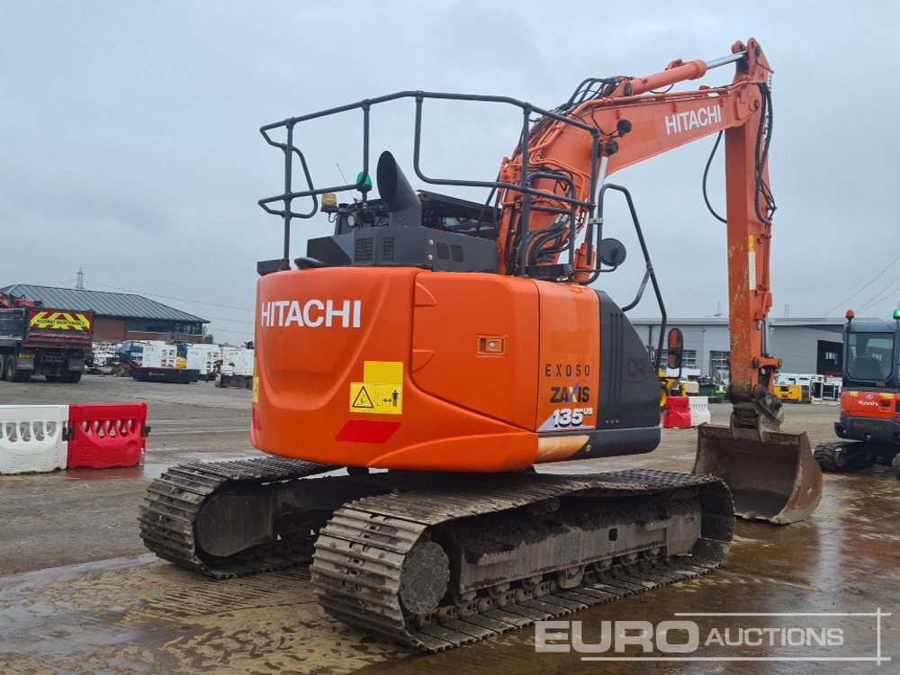 2018 Hitachi ZX135US-6 - Crawler excavator: picture 5 2018 Hitachi ZX135US-6 - Crawler excavator: picture 5