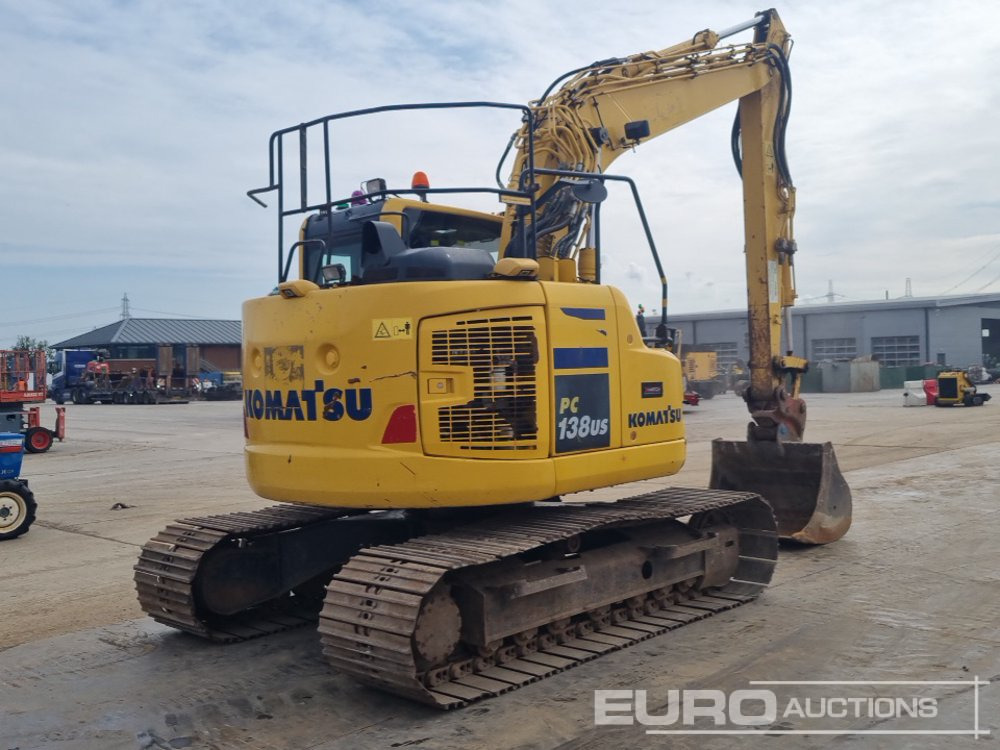 2018 Komatsu PC138US-11 - Crawler excavator: picture 5 2018 Komatsu PC138US-11 - Crawler excavator: picture 5