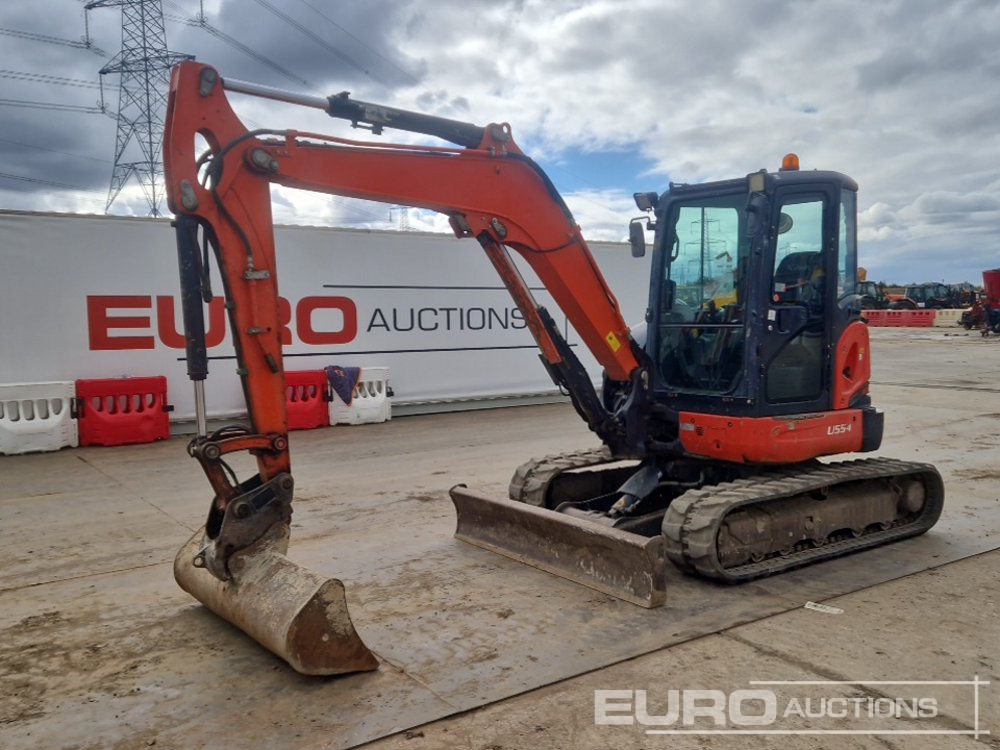 2018 Kubota U55-4 - Mini excavator: picture 1 2018 Kubota U55-4 - Mini excavator: picture 1
