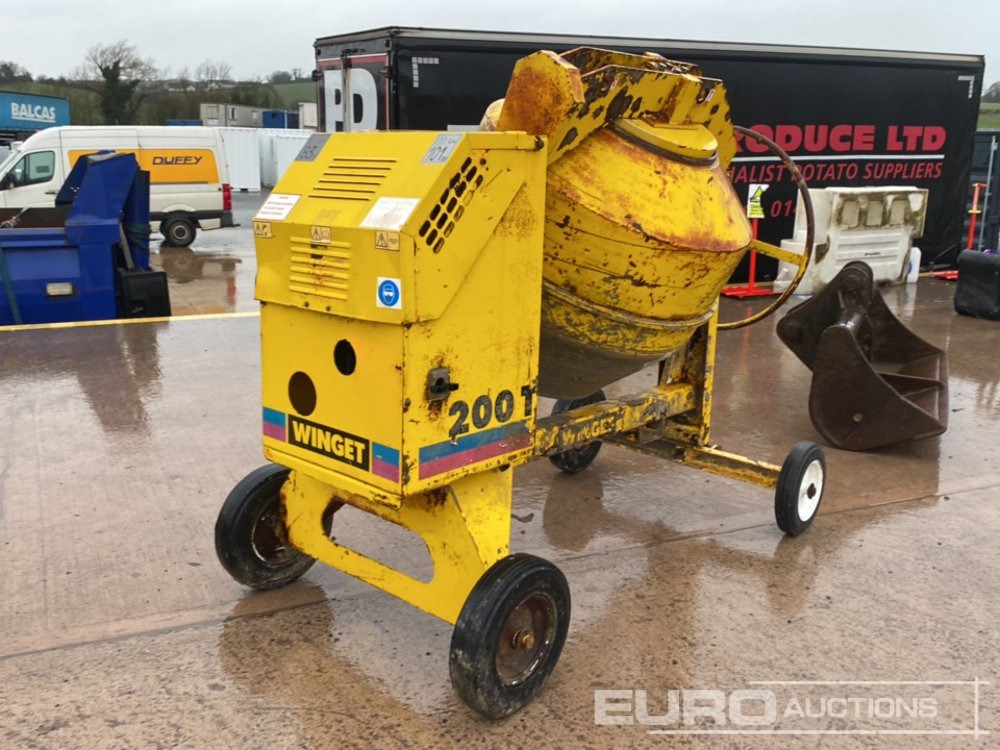 2018 Winget 200T Diesel Cement Mixer, Yanmar Engine - Concrete mixer: picture 5 2018 Winget 200T Diesel Cement Mixer, Yanmar Engine - Concrete mixer: picture 5