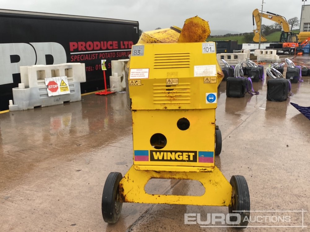 2018 Winget 200T Diesel Cement Mixer, Yanmar Engine - Concrete mixer: picture 4 2018 Winget 200T Diesel Cement Mixer, Yanmar Engine - Concrete mixer: picture 4