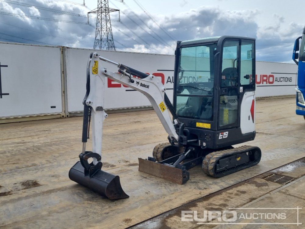 2019 Bobcat E19 - Mini excavator: picture 1 2019 Bobcat E19 - Mini excavator: picture 1