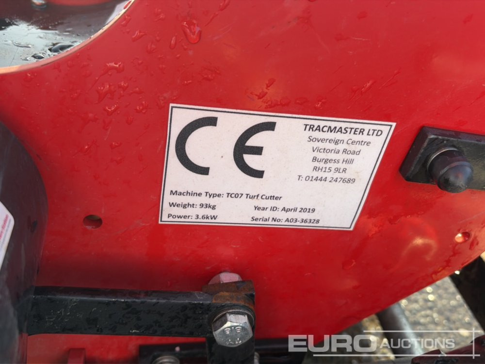Construction equipment 2019 Camon TC07 Petrol Turf Cutter, Honda Engine: picture 15