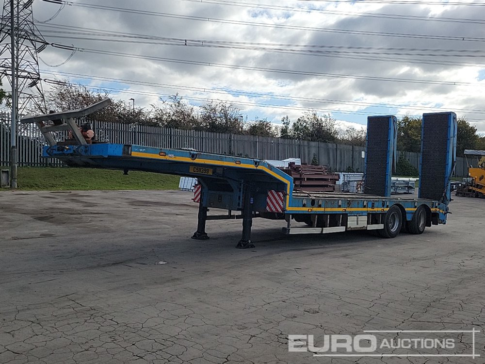 2019 Gurlesenyil Twin Axle Step Frame Low Loader Trailer, Outriggers, Winch, Hydraulic Fliptoe Ramps - Low loader semi-trailer: picture 1 2019 Gurlesenyil Twin Axle Step Frame Low Loader Trailer, Outriggers, Winch, Hydraulic Fliptoe Ramps - Low loader semi-trailer: picture 1