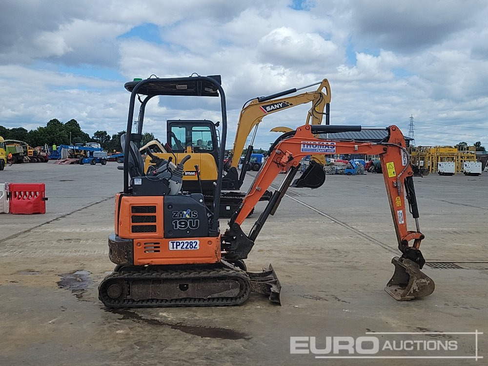 Mini excavator 2019 Hitachi ZX19U-5A YR: picture 6