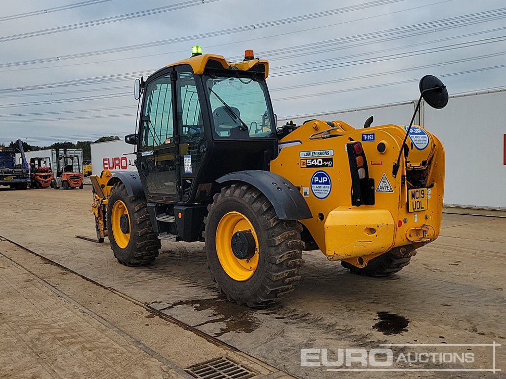 2019 JCB 540-140 Hi Viz - Telescopic handler: picture 3 2019 JCB 540-140 Hi Viz - Telescopic handler: picture 3