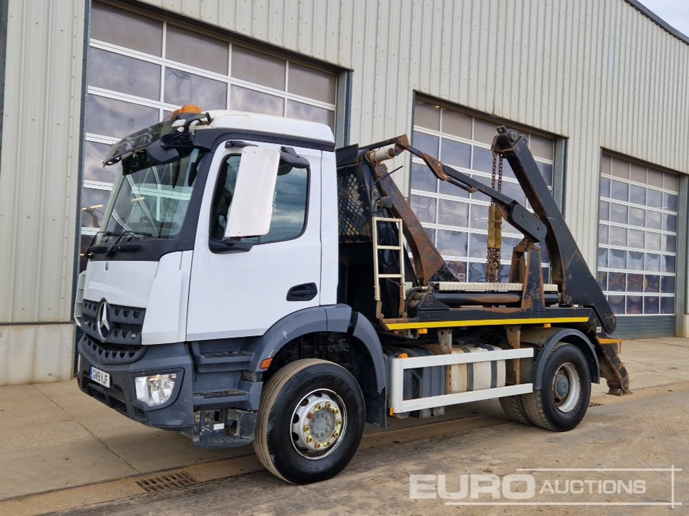 2019 Mercedes ACROS - Skip loader truck: picture 1 2019 Mercedes ACROS - Skip loader truck: picture 1