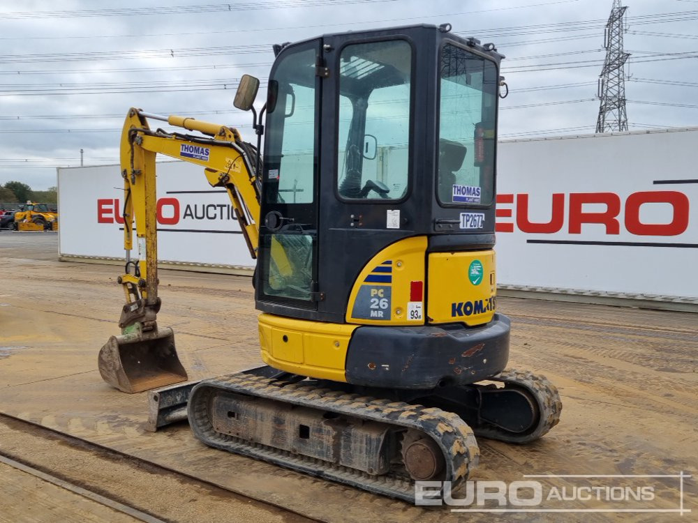 2020 Komatsu PC26MR-3 - Mini excavator: picture 3 2020 Komatsu PC26MR-3 - Mini excavator: picture 3