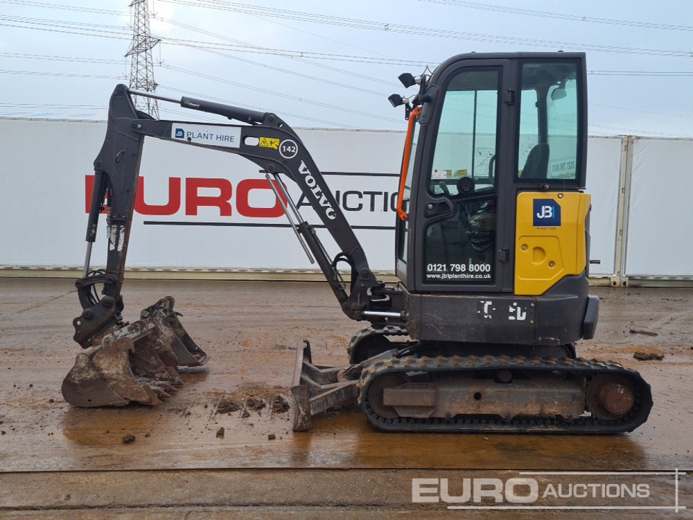 2020 Volvo ECR25D - Mini excavator: picture 2 2020 Volvo ECR25D - Mini excavator: picture 2