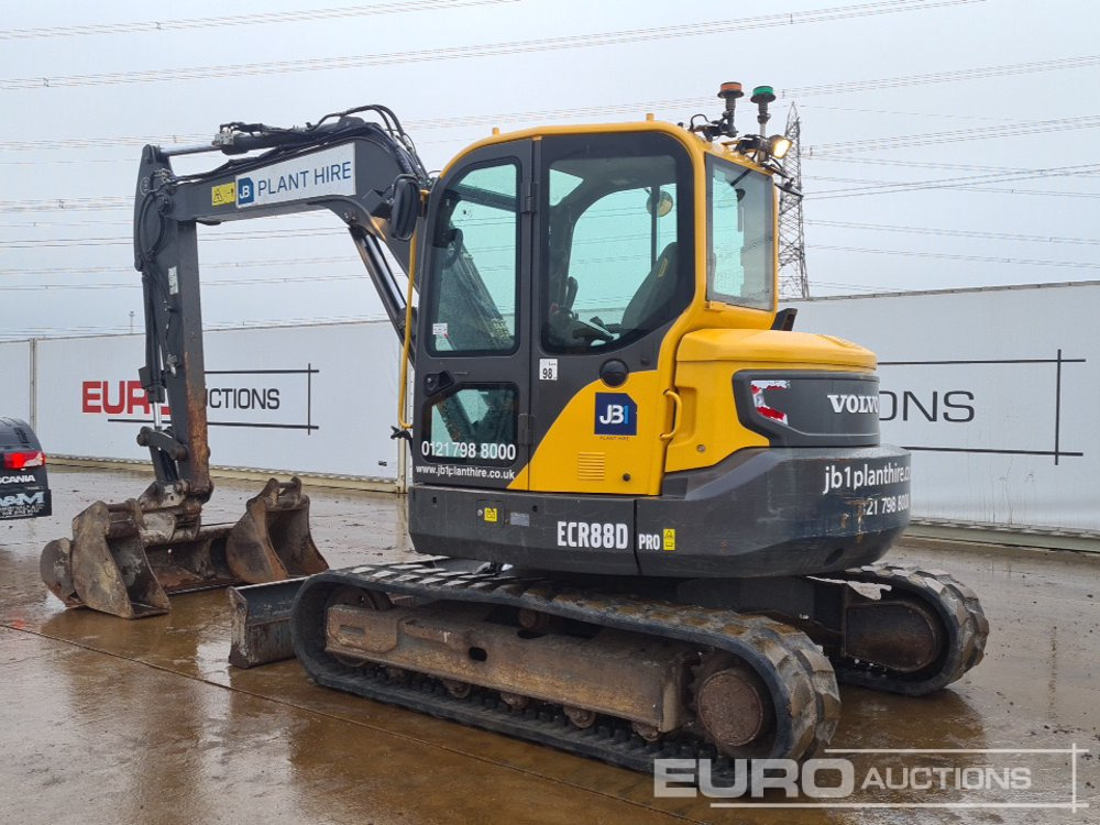 2020 Volvo ECR88D - Mini excavator: picture 3 2020 Volvo ECR88D - Mini excavator: picture 3