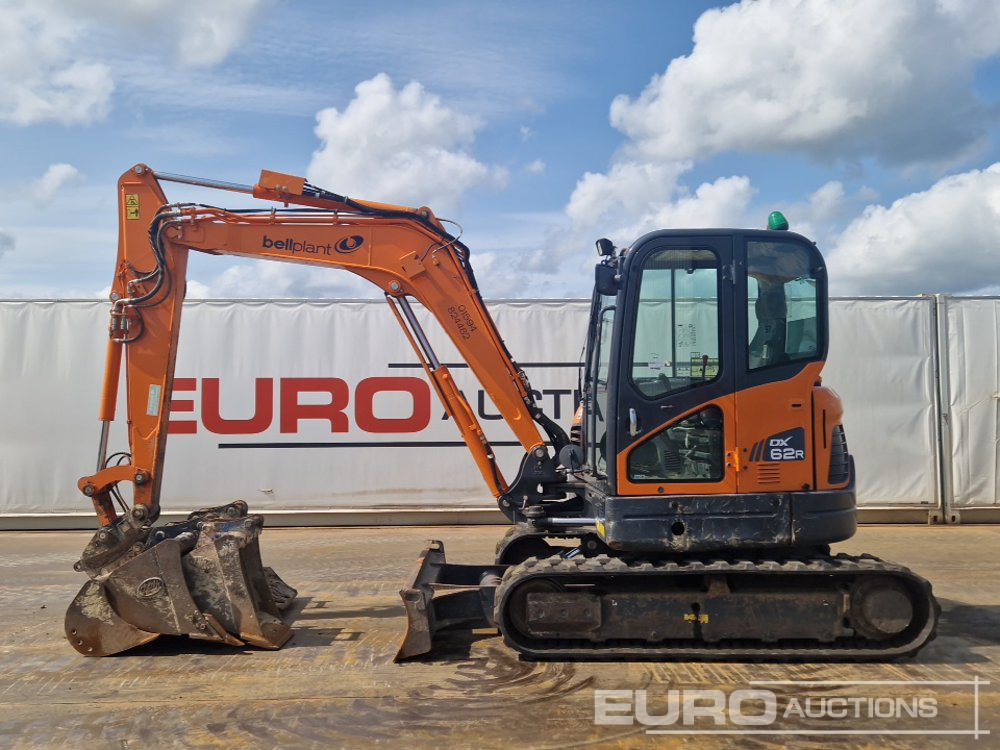 2021 Doosan DX62R-3 - Mini excavator: picture 4 2021 Doosan DX62R-3 - Mini excavator: picture 4