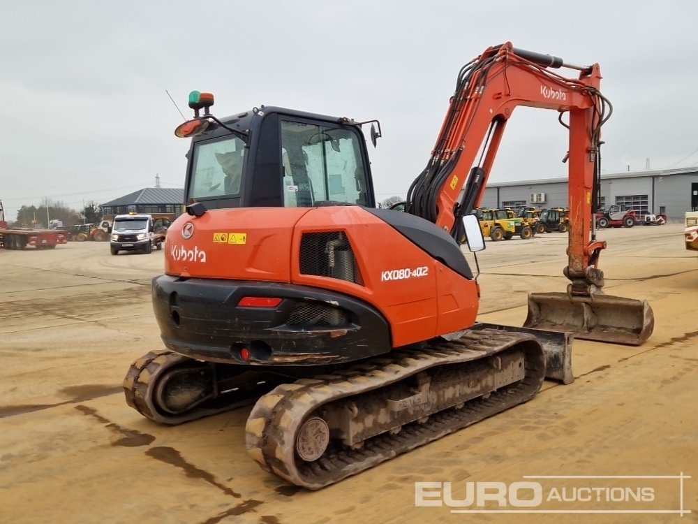 2021 Kubota KX080-4A2 - Mini excavator: picture 5 2021 Kubota KX080-4A2 - Mini excavator: picture 5
