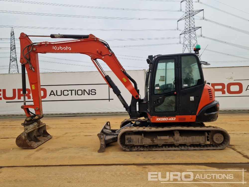 2021 Kubota KX080-4A2 - Mini excavator: picture 2 2021 Kubota KX080-4A2 - Mini excavator: picture 2