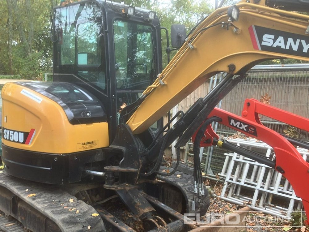 2021 Sany SY50U - Mini excavator: picture 1 2021 Sany SY50U - Mini excavator: picture 1