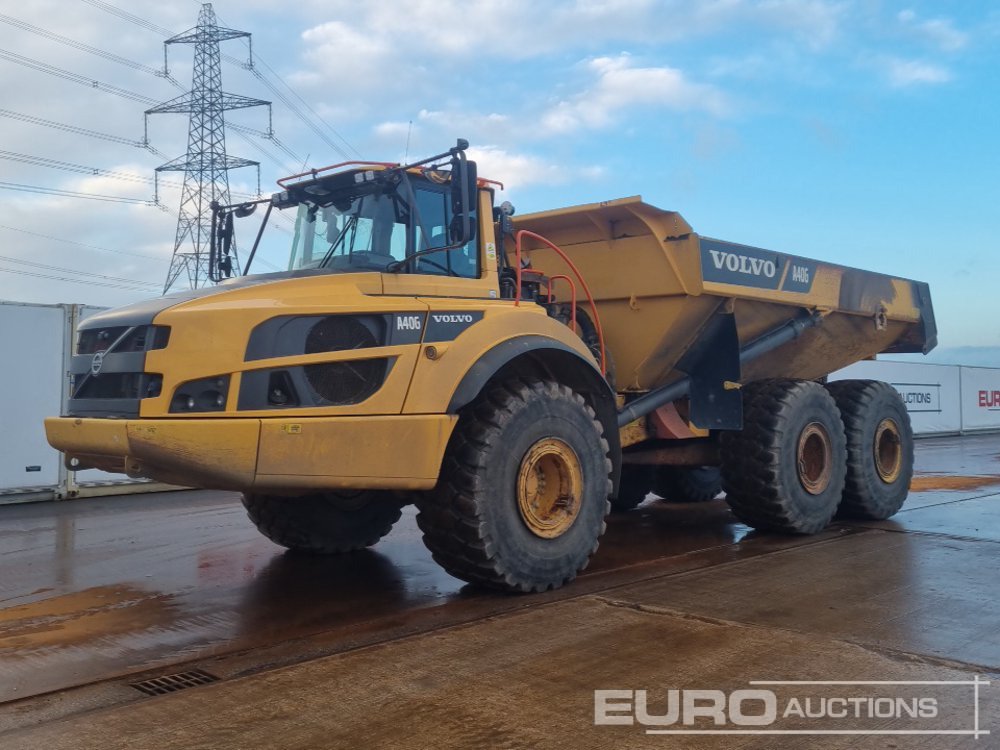 2021 Volvo A40G - Articulated dumper: picture 1 2021 Volvo A40G - Articulated dumper: picture 1