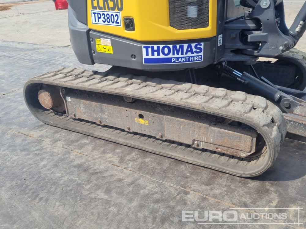 Mini excavator 2021 Volvo ECR50F: picture 16