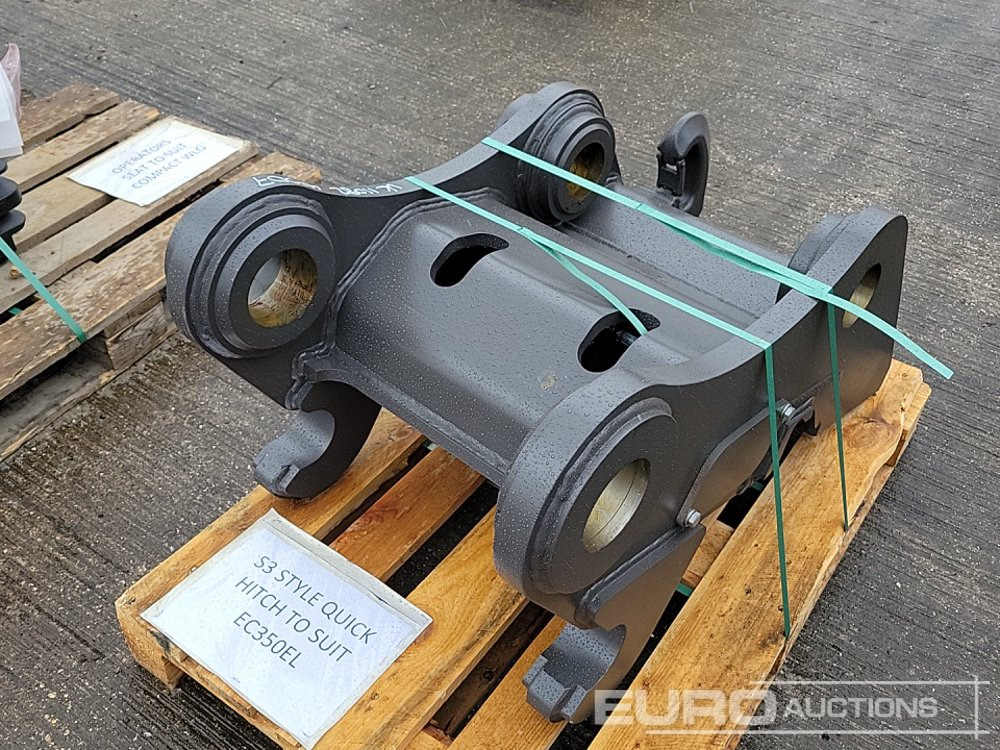 2021 Volvo Hydraulic S6 Style Hitch 100mm Pin to suit 4 Ton Excavator - Quick coupler: picture 5 2021 Volvo Hydraulic S6 Style Hitch 100mm Pin to suit 4 Ton Excavator - Quick coupler: picture 5