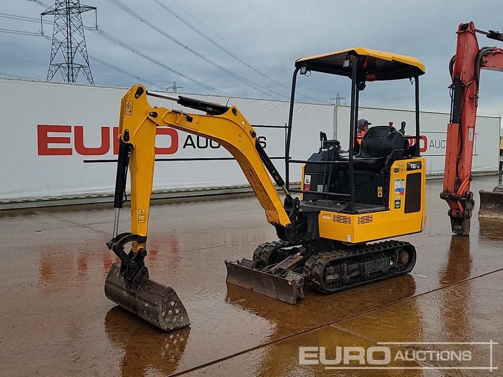 2022 JCB 16C-1 T3 - Mini excavator: picture 1 2022 JCB 16C-1 T3 - Mini excavator: picture 1