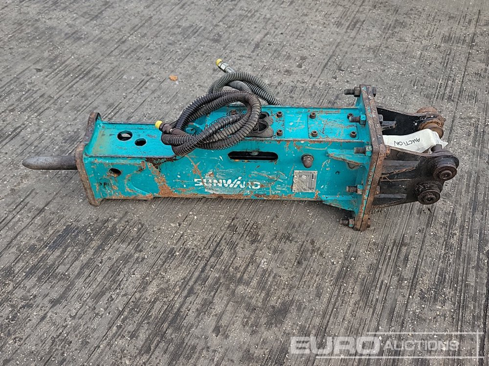 2022 Sunward Hydraulic Breaker 25mm Pin to suit Mini Excavator - Hydraulic hammer: picture 2 2022 Sunward Hydraulic Breaker 25mm Pin to suit Mini Excavator - Hydraulic hammer: picture 2