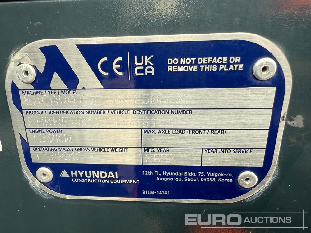 2023 Hyundai HW150ACR - Wheel excavator: picture 2 2023 Hyundai HW150ACR - Wheel excavator: picture 2