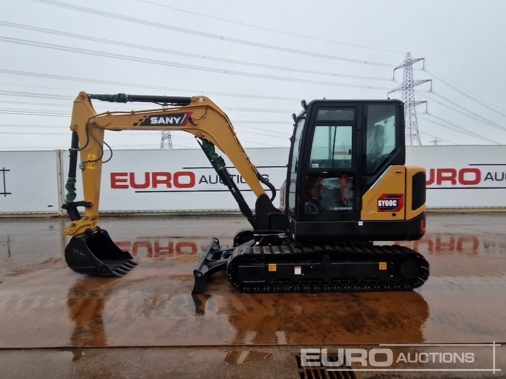 2024 Sany SY60C - Mini excavator: picture 2 2024 Sany SY60C - Mini excavator: picture 2