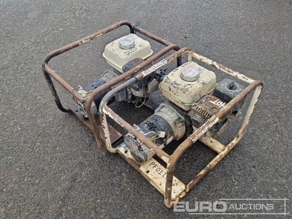 3Kva Petrol Generator, Honda Engine (2 of) (Spares) - Generator set: picture 4 3Kva Petrol Generator, Honda Engine (2 of) (Spares) - Generator set: picture 4