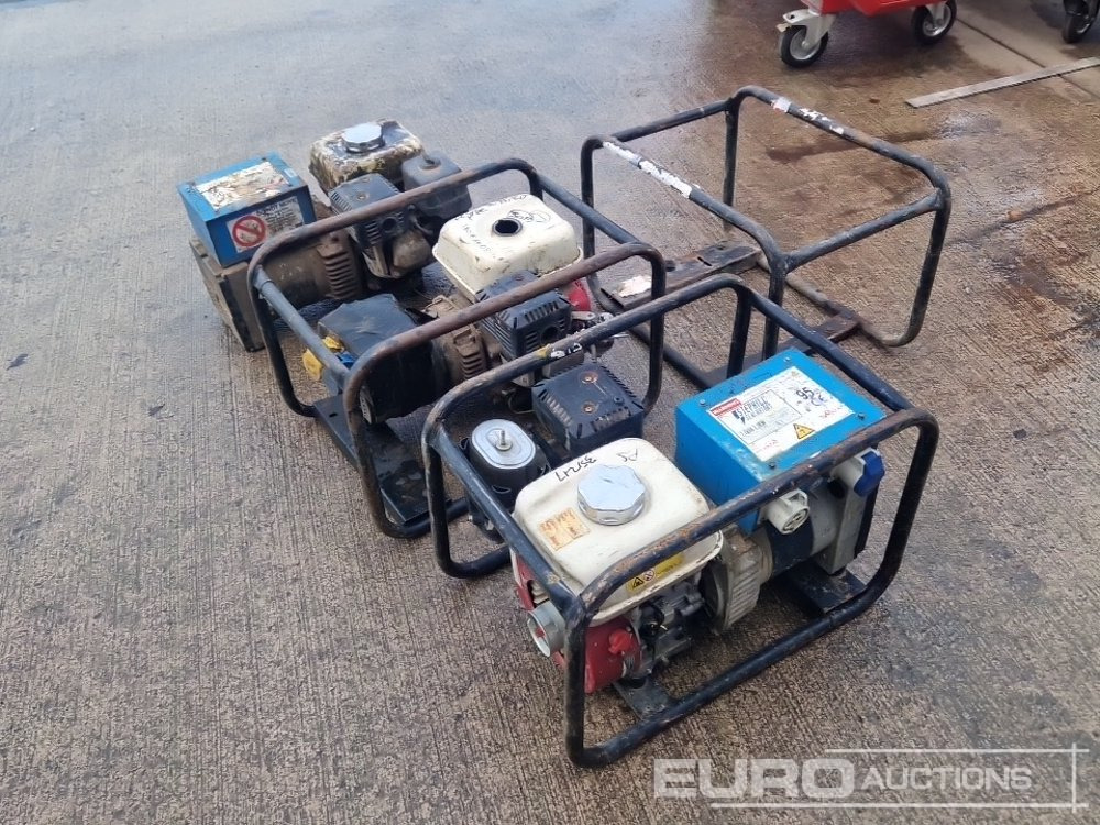 3Kva Petrol Generator, Honda Engine (3 of) (Spares) - Generator set: picture 4 3Kva Petrol Generator, Honda Engine (3 of) (Spares) - Generator set: picture 4